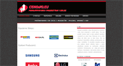 Desktop Screenshot of cenowo.eu