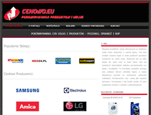 Tablet Screenshot of cenowo.eu
